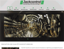 Tablet Screenshot of jackcontrol.com